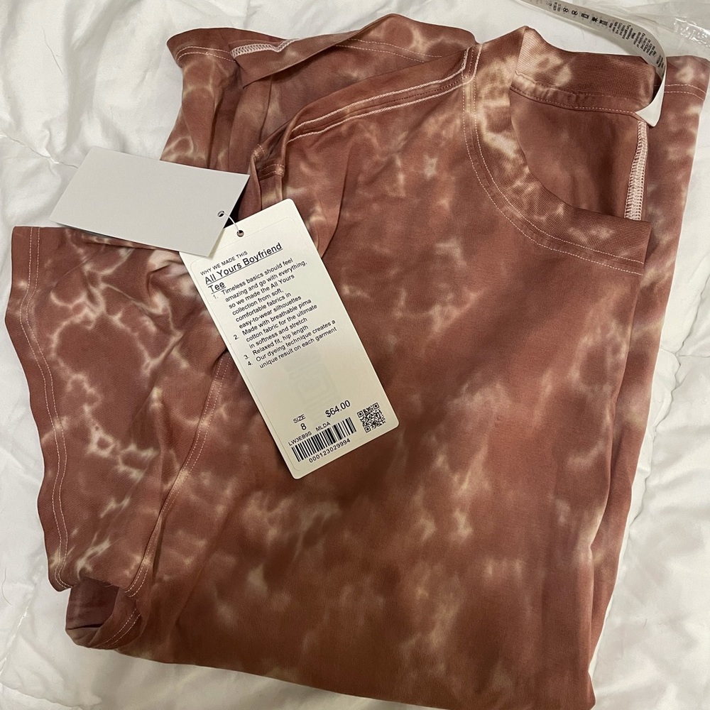 All Yours Boyfriend Tee (8) in MLDA NWT